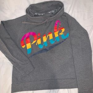 Crop sweatshirt from Pink. Small